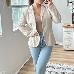 Zara basic blazer size 8